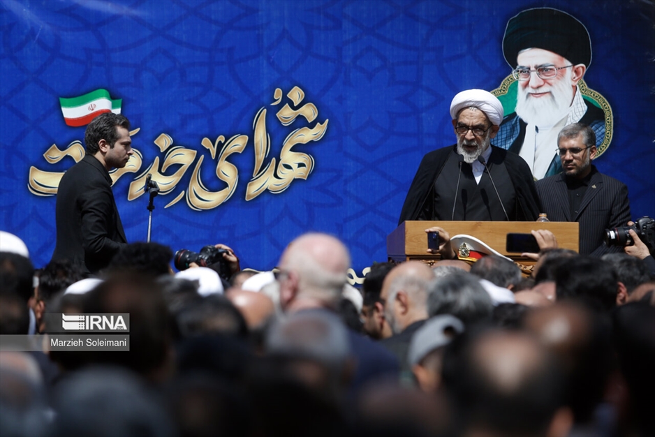 تشییع پیکر شهید «حسین امیرعبداللهیان»