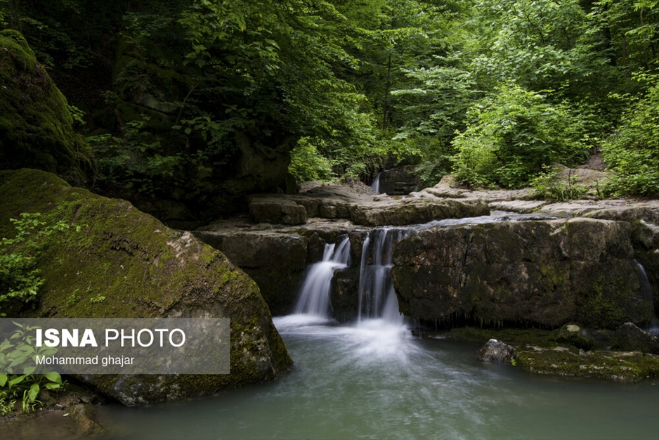 آبشارهای شفیع آباد فندرسک، شهر خان ببین – استان گلستان