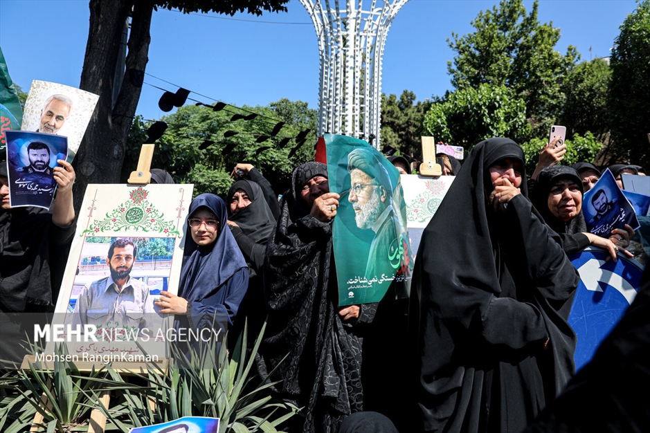 مراسم تشییع پیکر سردار شهید سید مهدی موسوی