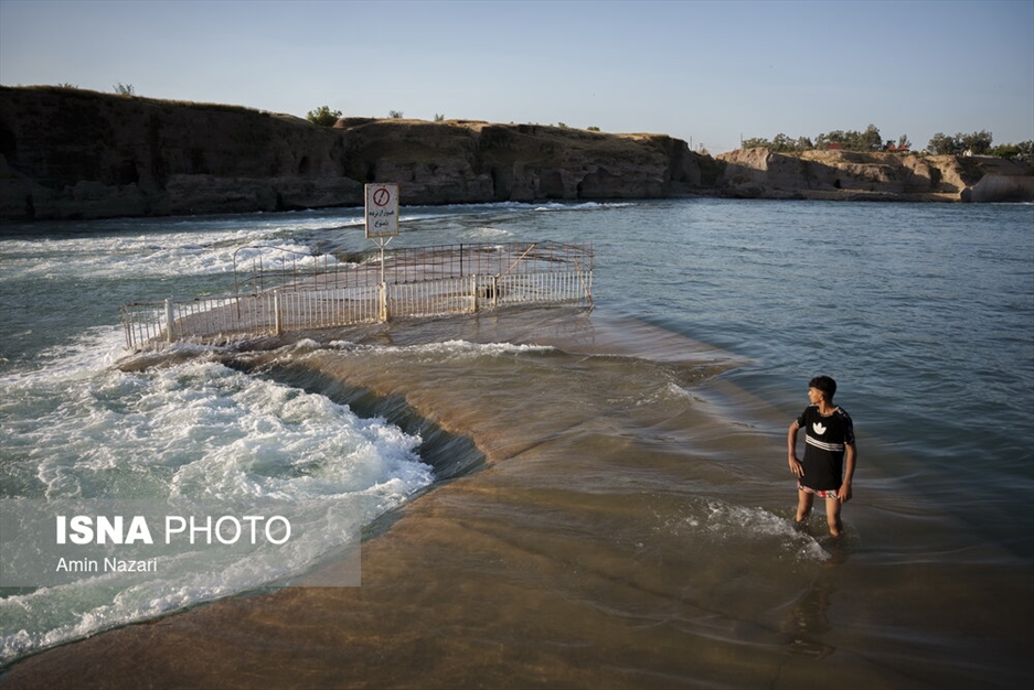 شنا در علی کله دزفول - استان خوزستان