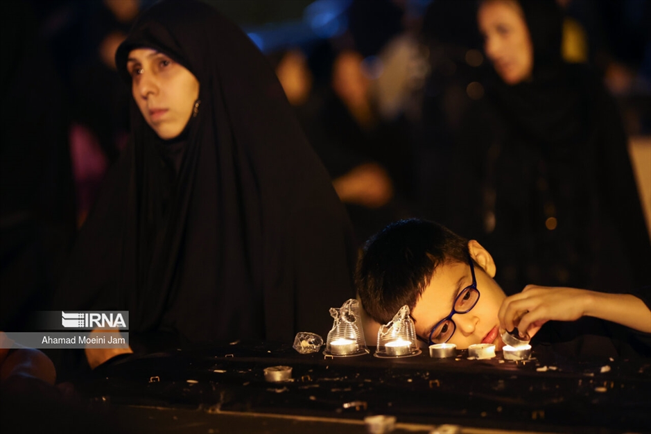 شام غریبان شهدای خدمت