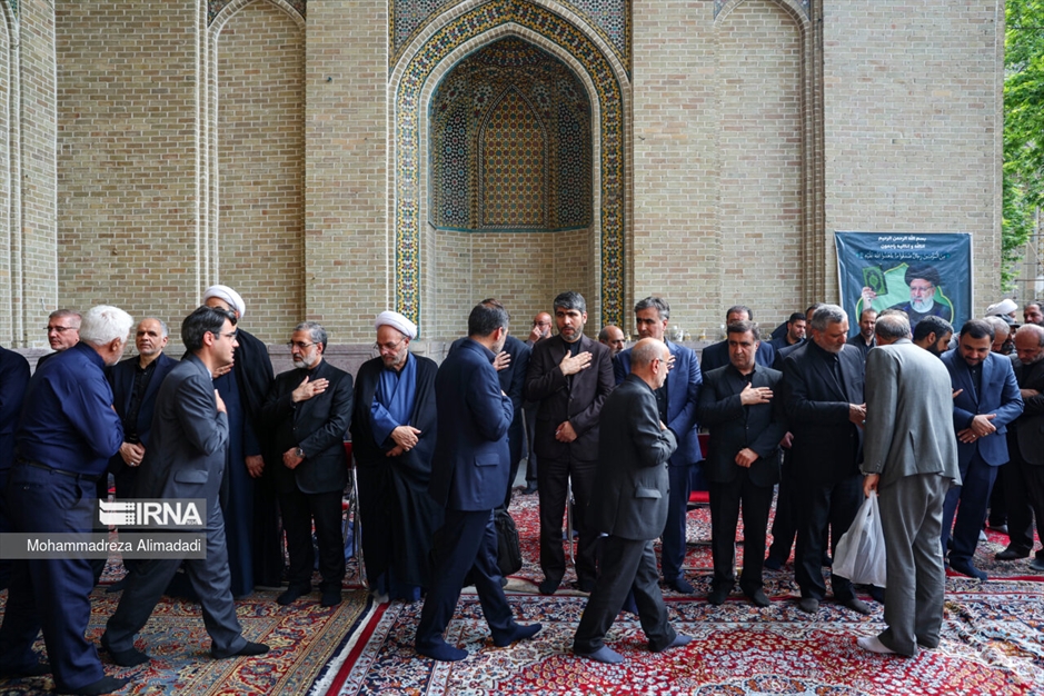 مراسم هفتمین روز شهادت شهدای خدمت