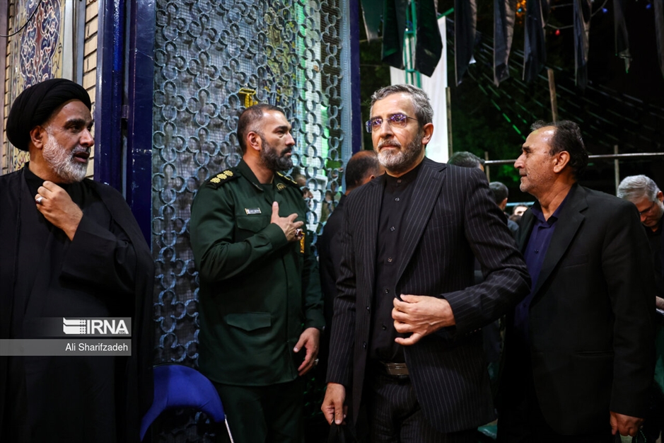 گرامیداشت رئیس جمهور شهید وهمراهان در مسجد ارک