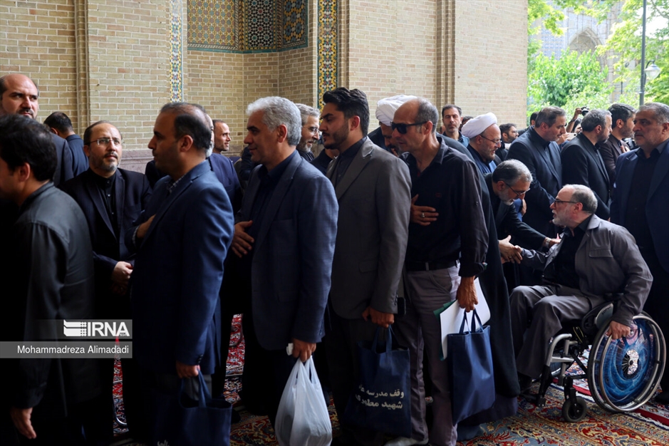 مراسم هفتمین روز شهادت شهدای خدمت