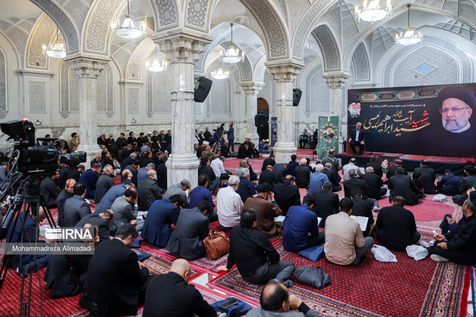 مراسم هفتمین روز شهادت شهدای خدمت