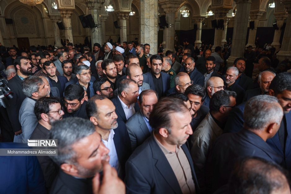 مراسم هفتمین روز شهادت شهدای خدمت