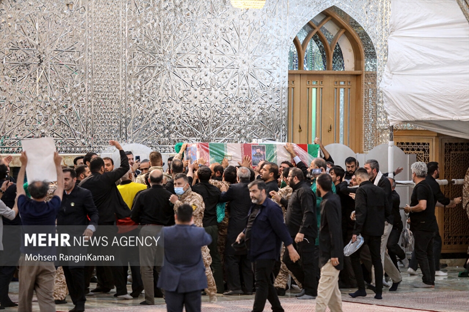 مراسم تشییع پیکر سردار شهید سید مهدی موسوی