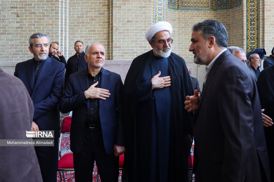 مراسم هفتمین روز شهادت شهدای خدمت