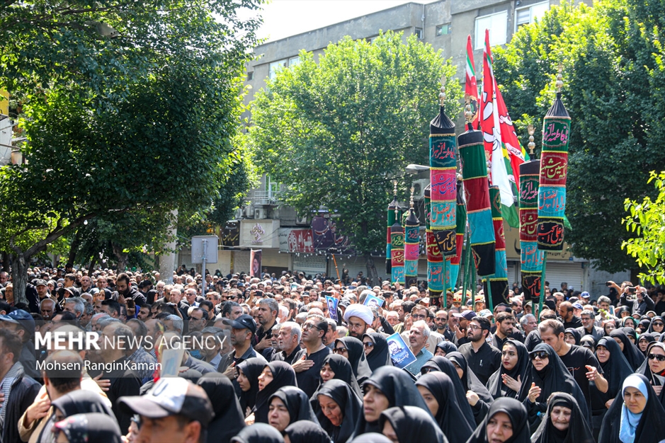 مراسم تشییع پیکر سردار شهید سید مهدی موسوی