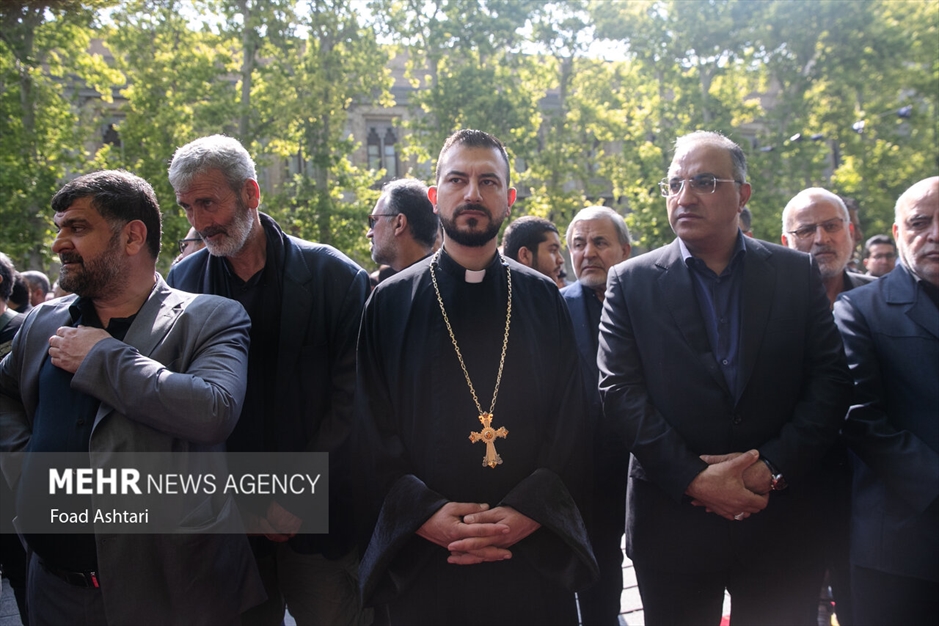 مراسم تشییع پیکر حسین امیرعبداللهیان وزیر امور خارجه شهید