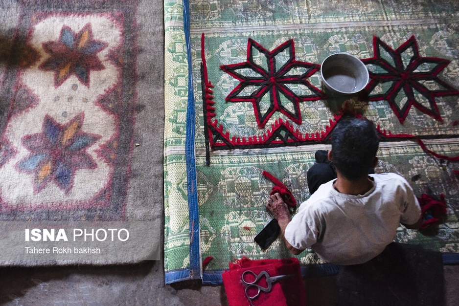 نمد مالی، صنایع دستی عشایر