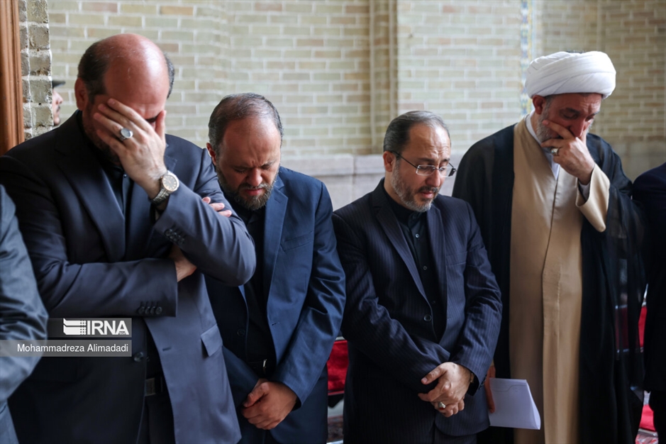 مراسم هفتمین روز شهادت شهدای خدمت