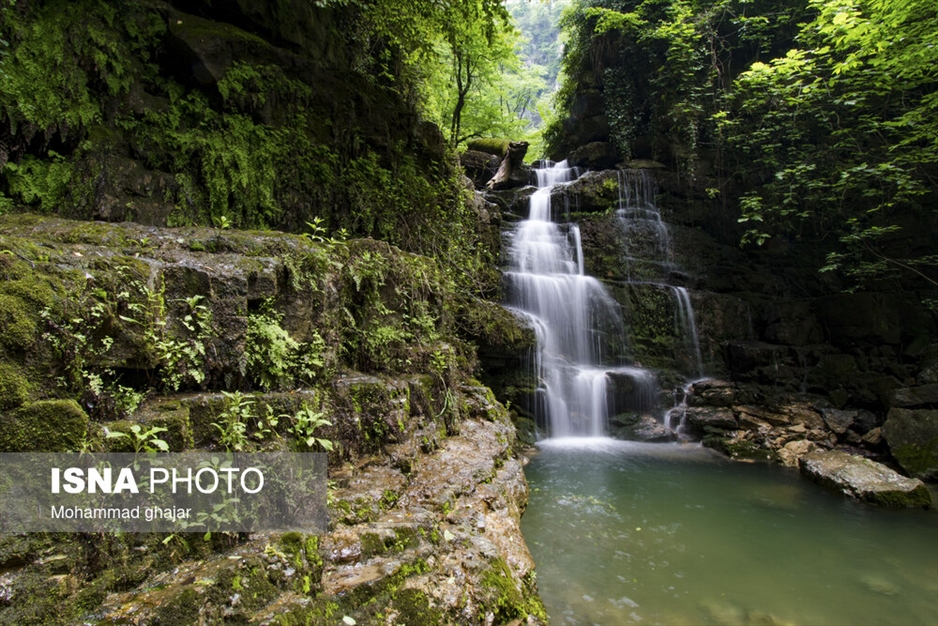 آبشارهای شفیع آباد فندرسک، شهر خان ببین – استان گلستان