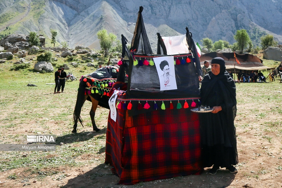 عزاداری بی بی گل در فراق رئیس جمهور شهید
