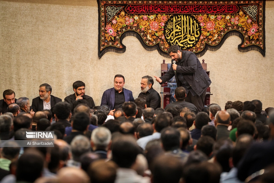 گرامیداشت رئیس جمهور شهید وهمراهان در مسجد ارک