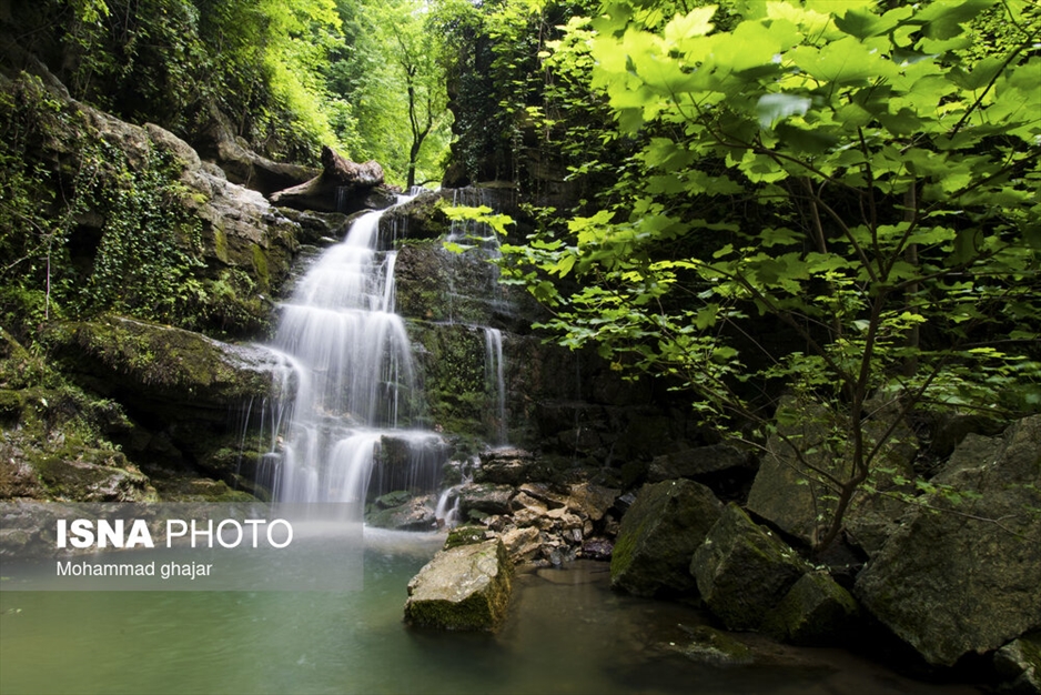 آبشارهای شفیع آباد فندرسک، شهر خان ببین – استان گلستان