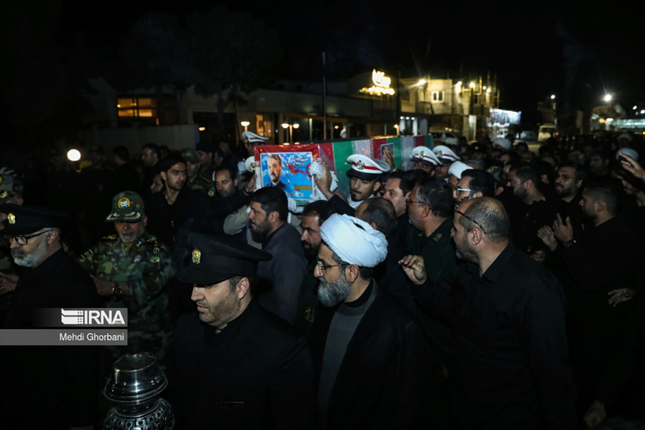 استقبال از پیکر وزیر خارجه در فرودگاه مشهد