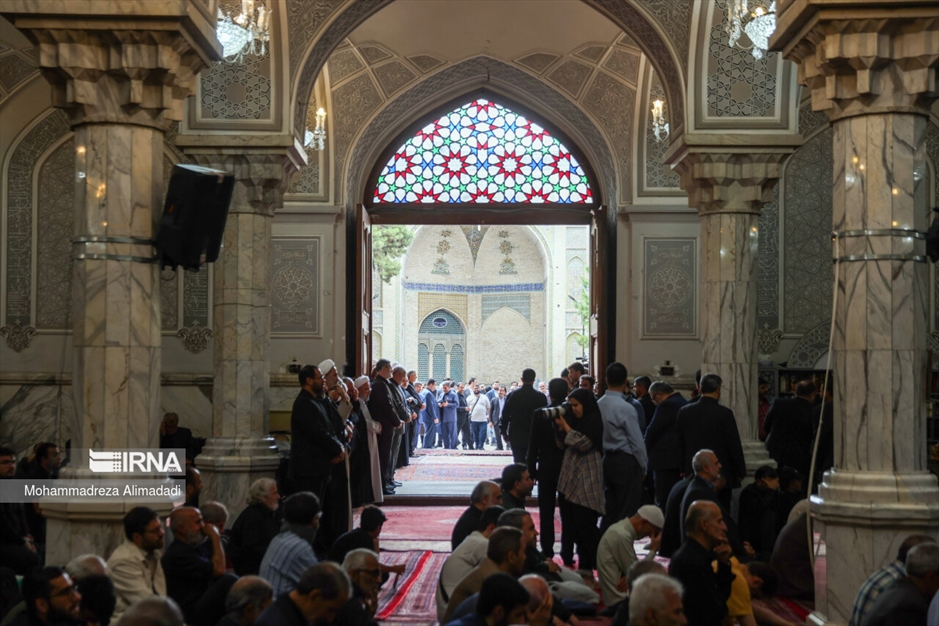 مراسم هفتمین روز شهادت شهدای خدمت