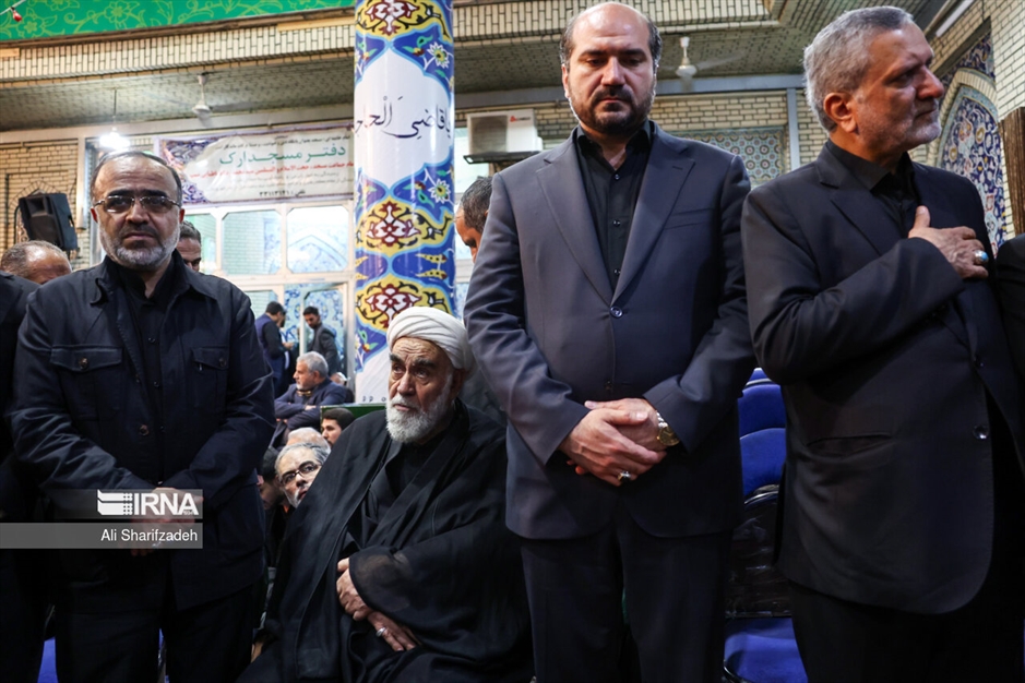 گرامیداشت رئیس جمهور شهید وهمراهان در مسجد ارک