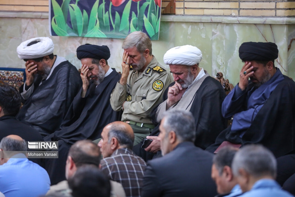 بزرگداشت شهدای خدمت در ستاد کل ارتش