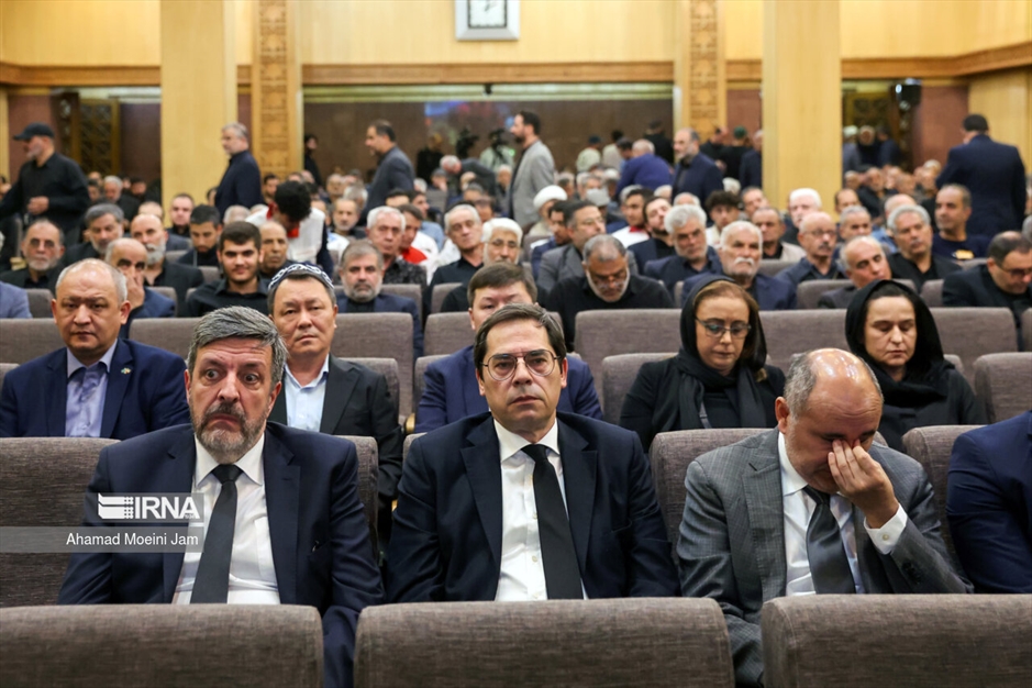 مراسم ترحیم وزیر امور خارجه