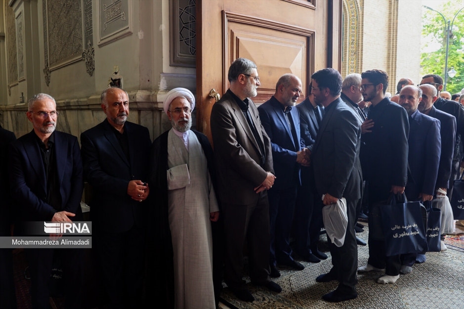 مراسم هفتمین روز شهادت شهدای خدمت