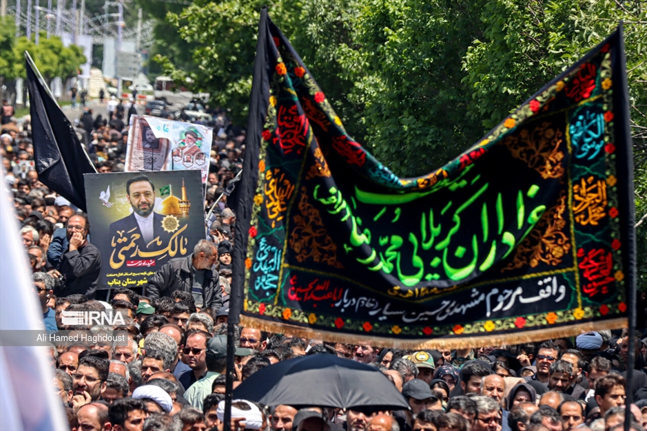 تشییع پیکر شهید «مالک رحمتی»