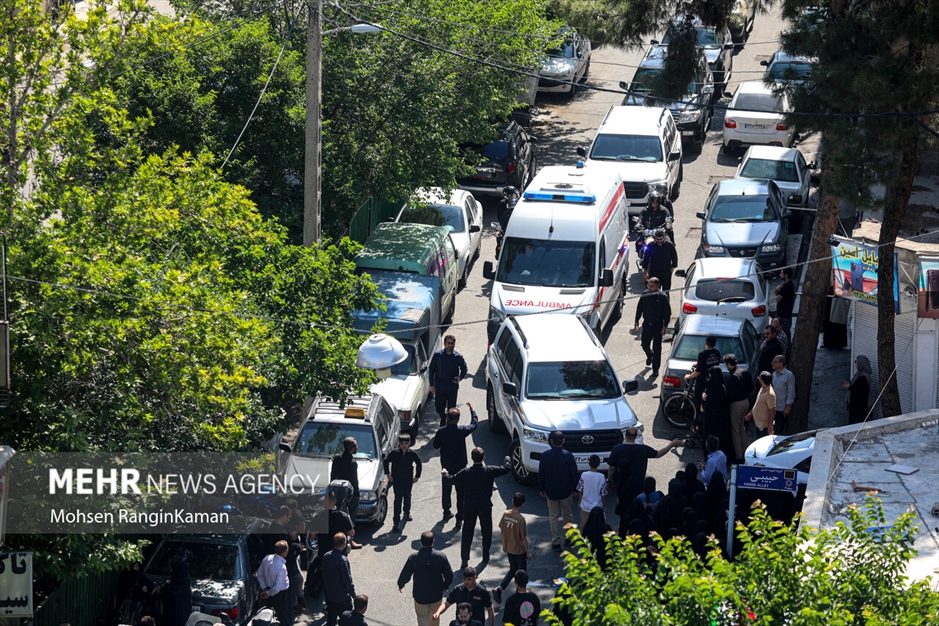 مراسم تشییع پیکر سردار شهید سید مهدی موسوی