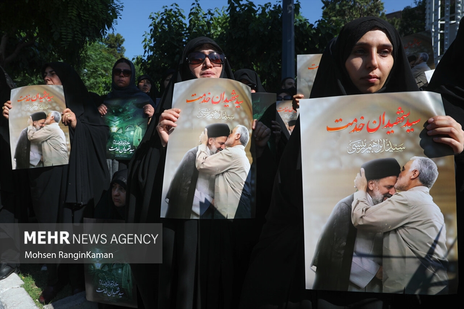 مراسم تشییع پیکر سردار شهید سید مهدی موسوی