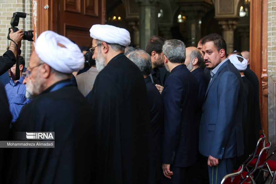 مراسم هفتمین روز شهادت شهدای خدمت