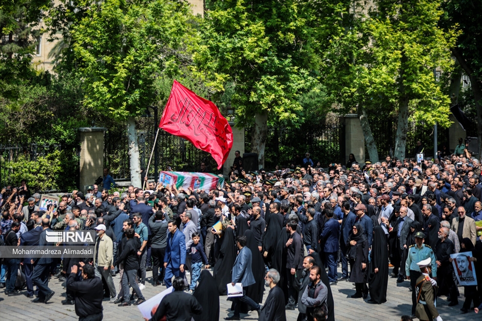 تشییع پیکر شهید «حسین امیرعبداللهیان»