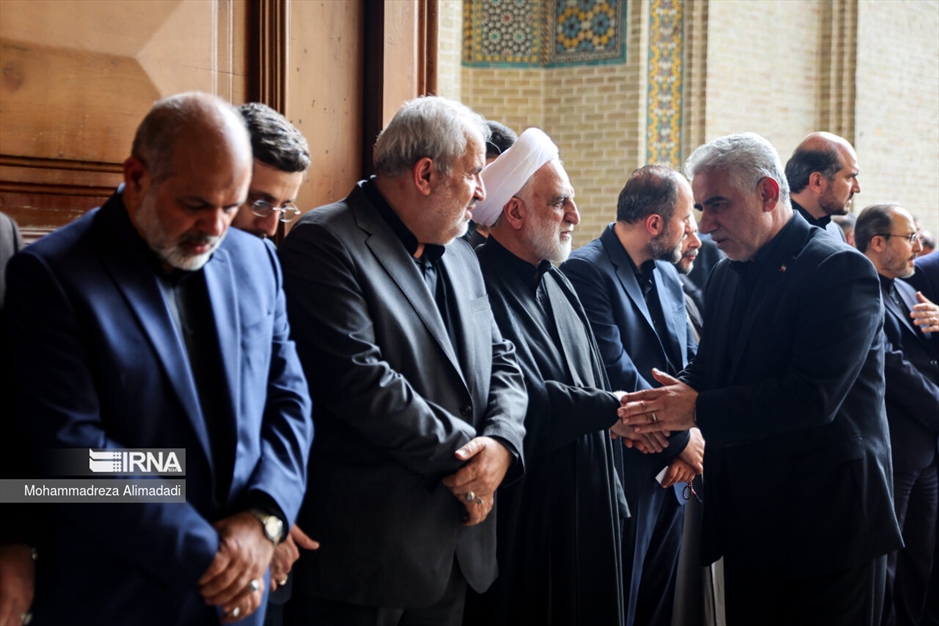 مراسم هفتمین روز شهادت شهدای خدمت