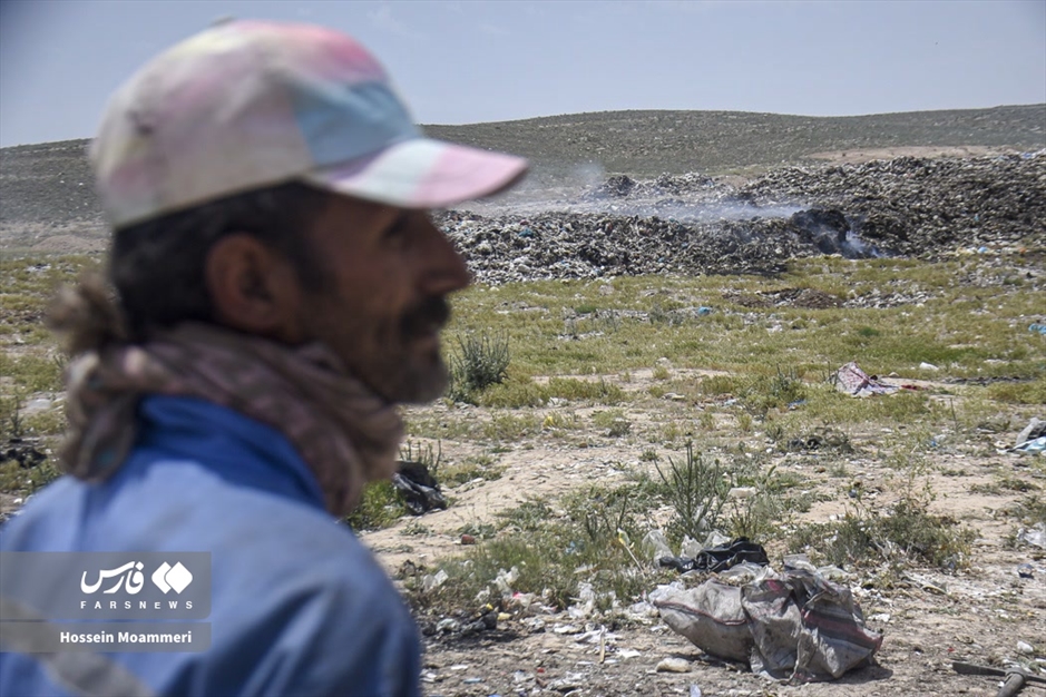 اینجا کوهی از زباله‌ها دارد خاک میخورد!