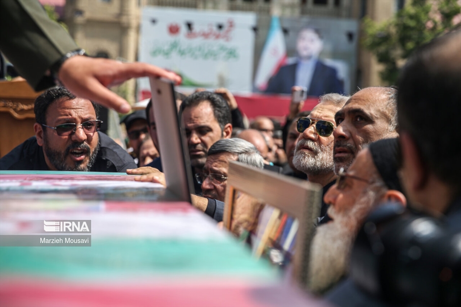 تشییع پیکر شهید «حسین امیرعبداللهیان»