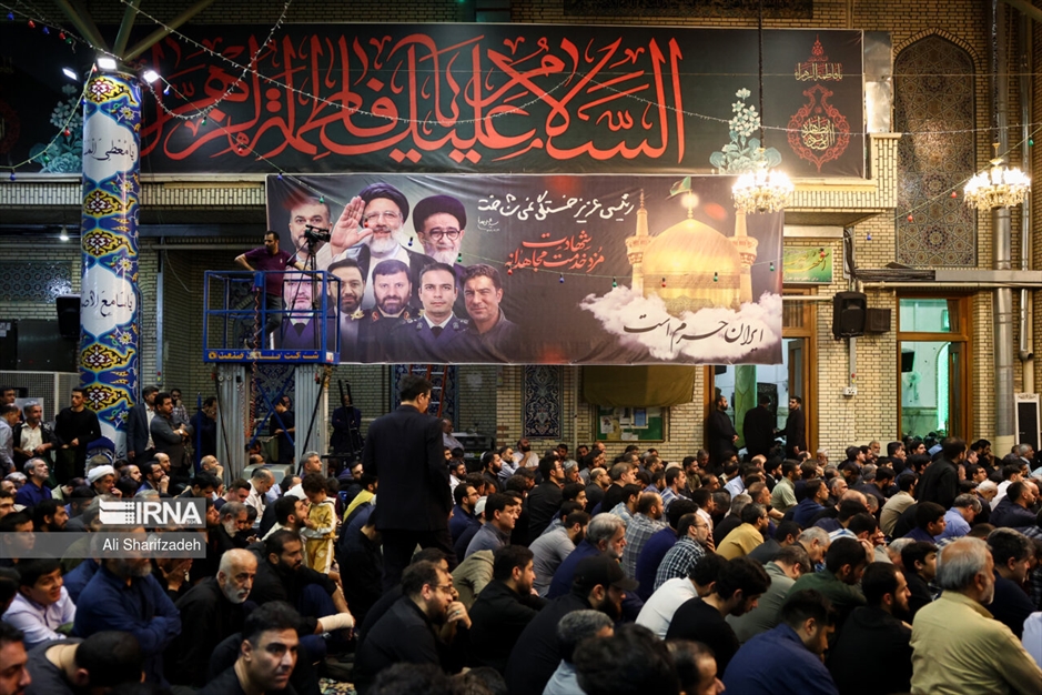 گرامیداشت رئیس جمهور شهید وهمراهان در مسجد ارک