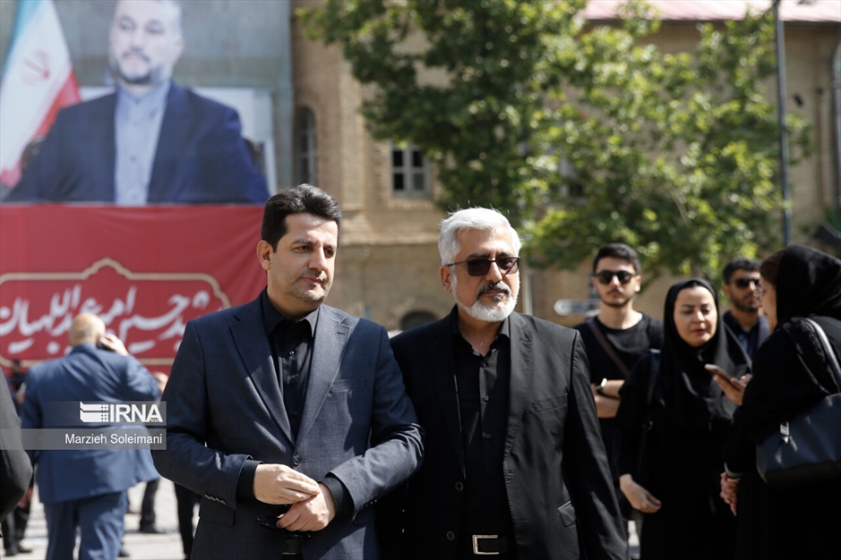 تشییع پیکر شهید «حسین امیرعبداللهیان»