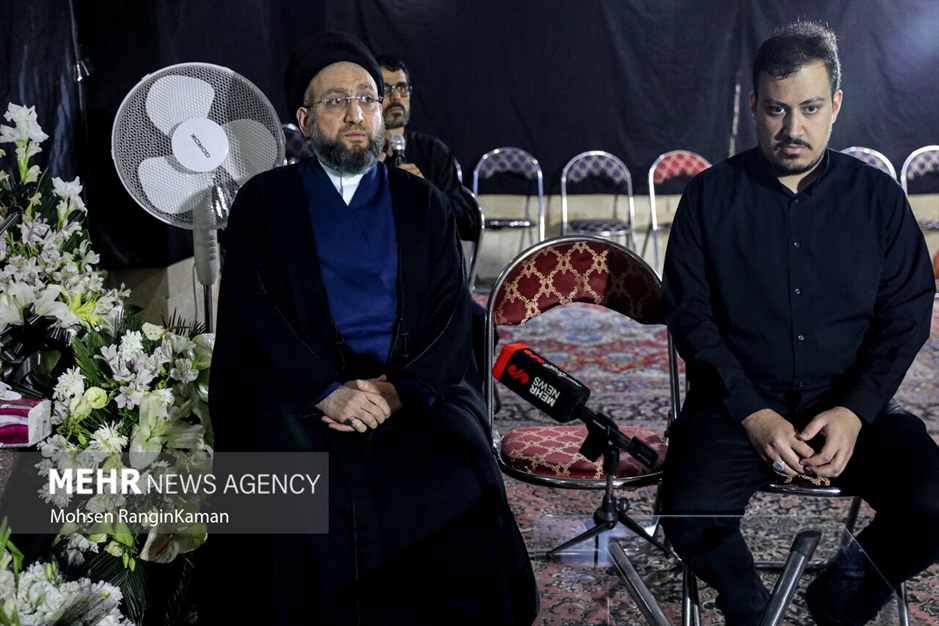 حضور رهبر جریان حکمت ملی عراق در منزل شهید امیرعبداللهیان