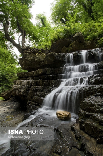 آبشارهای شفیع آباد فندرسک، شهر خان ببین – استان گلستان