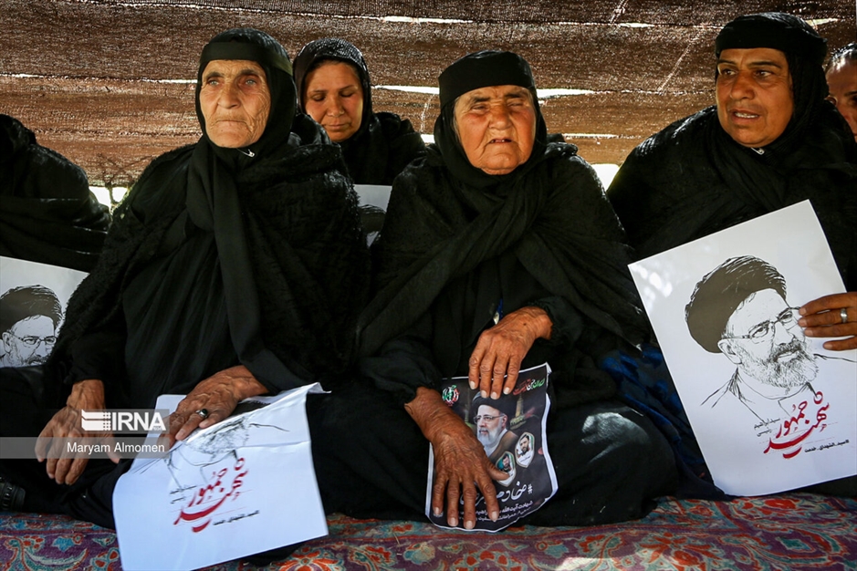 عزاداری بی بی گل در فراق رئیس جمهور شهید