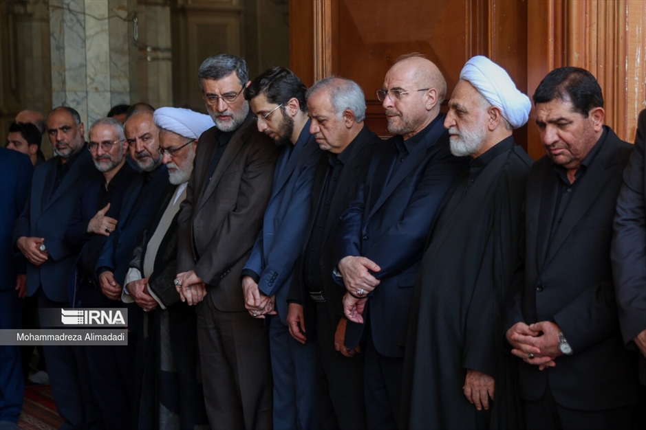 مراسم هفتمین روز شهادت شهدای خدمت