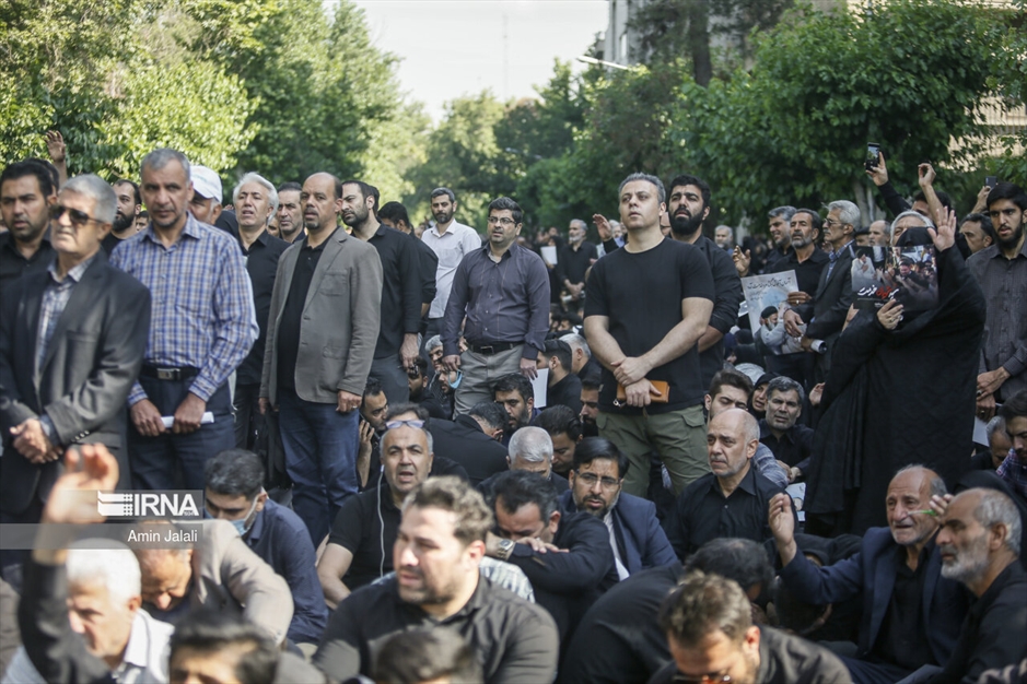 تشییع شهدای خدمت در تهران-۲