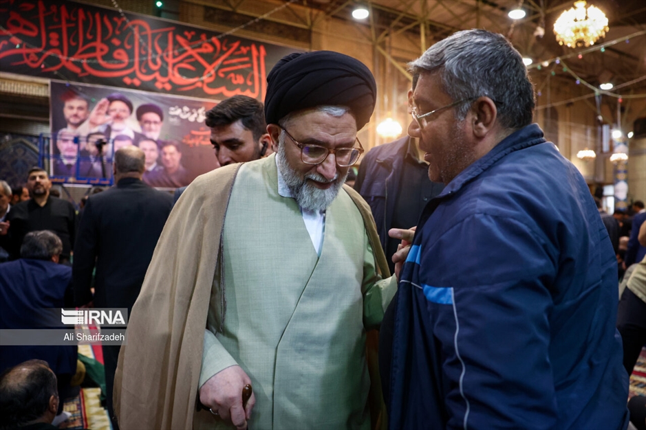 گرامیداشت رئیس جمهور شهید وهمراهان در مسجد ارک