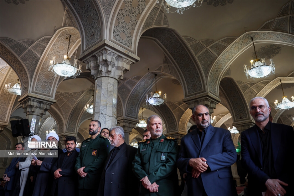 مراسم هفتمین روز شهادت شهدای خدمت