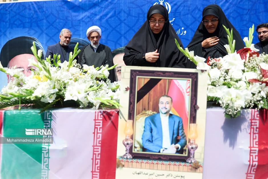 تشییع پیکر شهید «حسین امیرعبداللهیان»