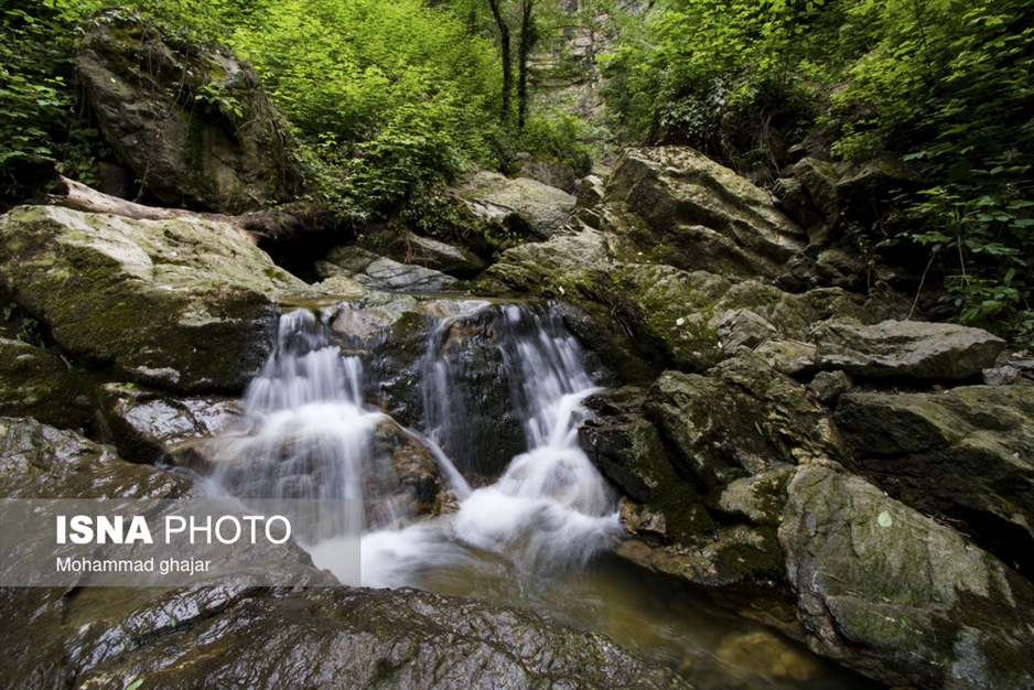 آبشارهای شفیع آباد فندرسک، شهر خان ببین – استان گلستان
