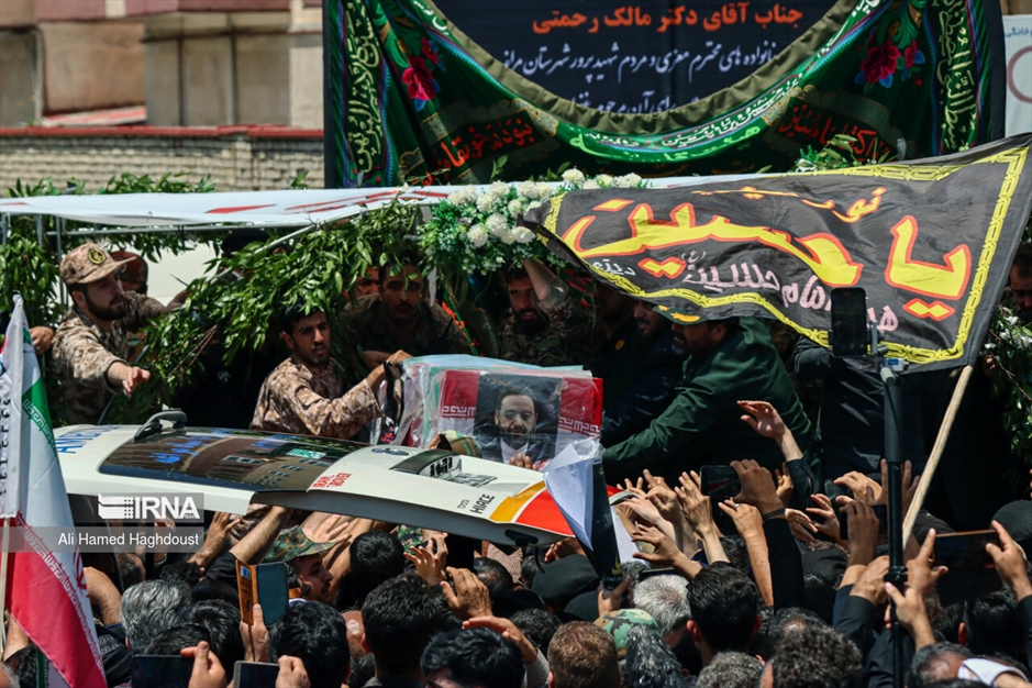 تشییع پیکر شهید «مالک رحمتی»