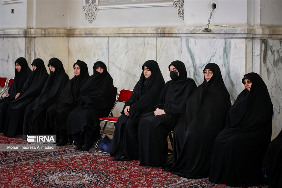 مراسم هفتمین روز شهادت شهدای خدمت