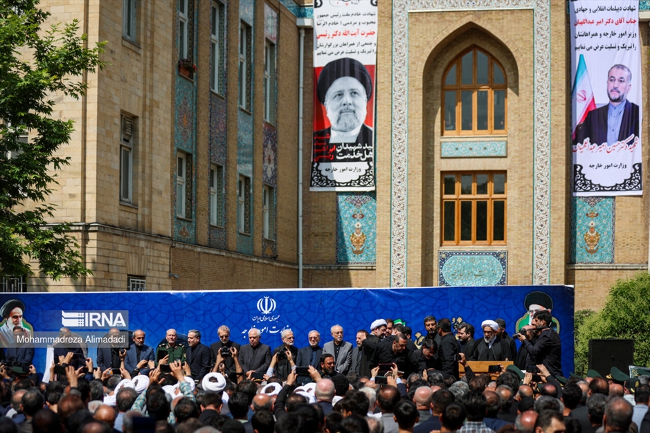 تشییع پیکر شهید «حسین امیرعبداللهیان»