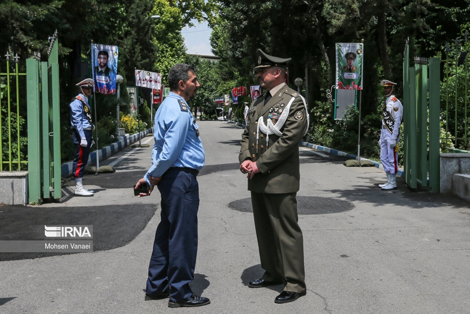 بزرگداشت شهدای خدمت در ستاد کل ارتش