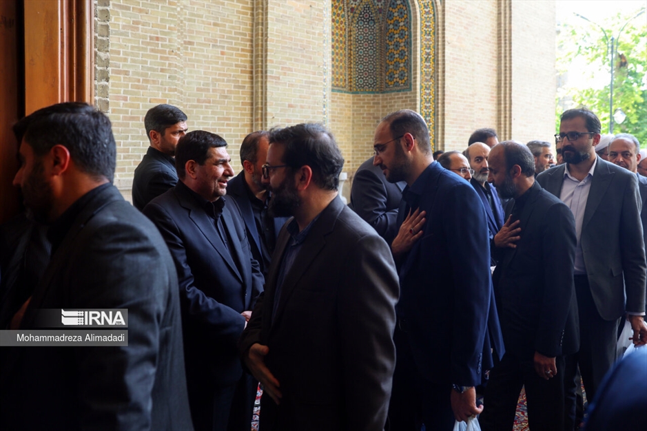 مراسم هفتمین روز شهادت شهدای خدمت